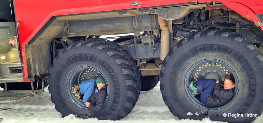 An Awesome 4-Hour Monster Truck Tour with Sleipnir on Langjökull Glacier