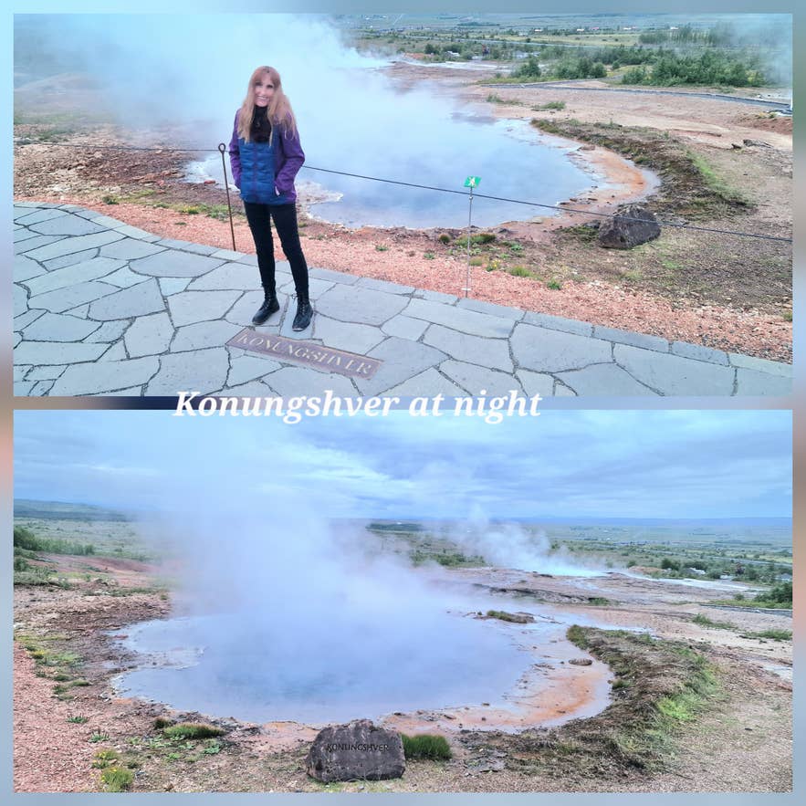 The spectacular Geysir Geothermal Area - Strokkur and all the other Hot Springs