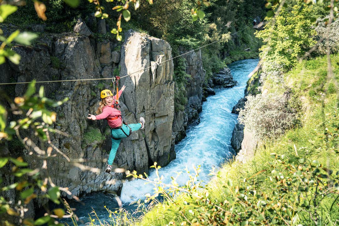 Zipline in Akureyri