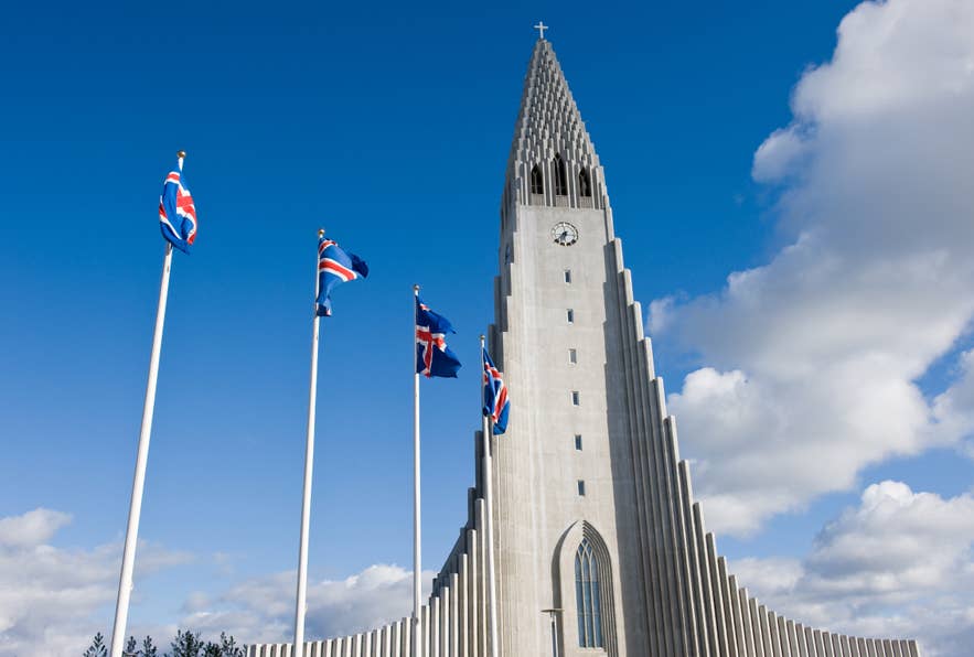 Hallgrimskirkja — один из самых узнаваемых символов Рейкьявика.