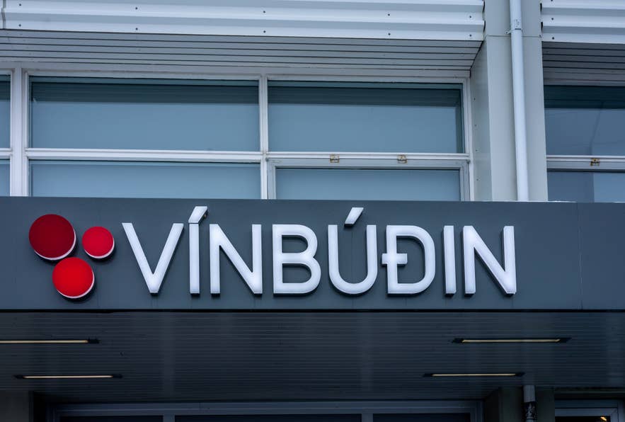 Vínbúðin — единственный магазин в Рейкьявике, где продают алкоголь.
