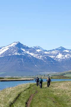 Private E-Mountain Biking Tour in Dalvik with Local Guide