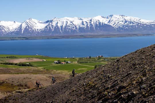 Private E-Mountain Biking Tour of Dalvik's Best Trails in North Iceland