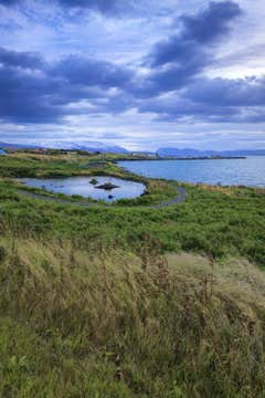 Private E-Bike Tour of Hrisey Island with Ferry Ride from Arskogssandur