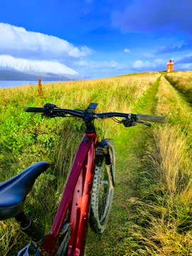 Private E-Bike Tour of Hrisey Island with Ferry Ride from Arskogssandur