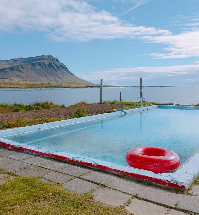 Staying in Patreksfjordur lets you enjoy stunning fjord views.