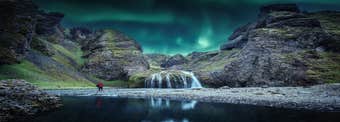 Best Places in Iceland to See the Northern Lights: A Study of 89 Years of Cloud Coverage