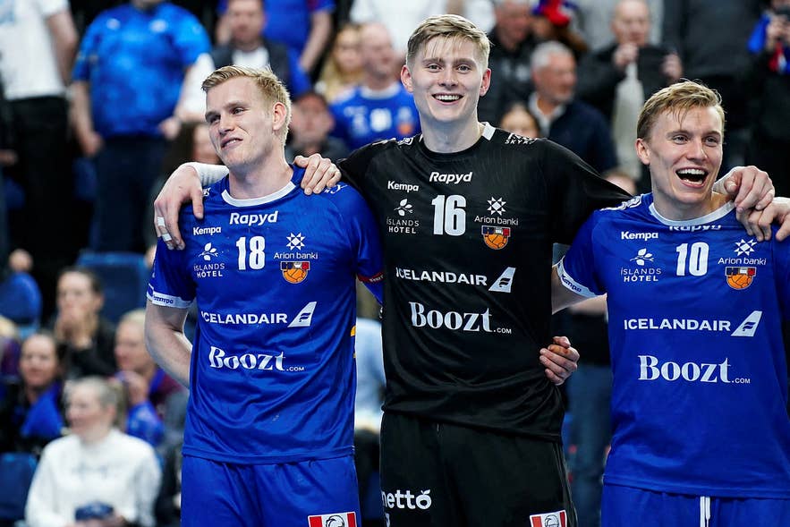 The Icelandic national handball team has lots of sexy players