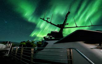 Croisière Sereine pour Voir les Aurores Boréales de 2-3 heures depuis Reykjavik