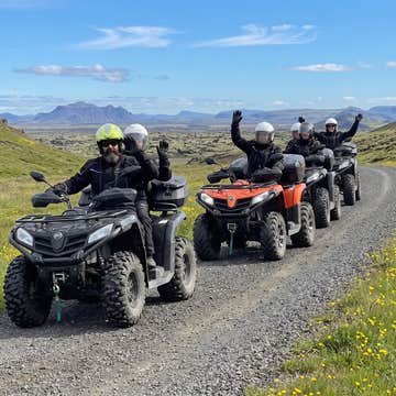 Excellent ATV Tour in the Mountains with Optional Pick-up from Reykjavik