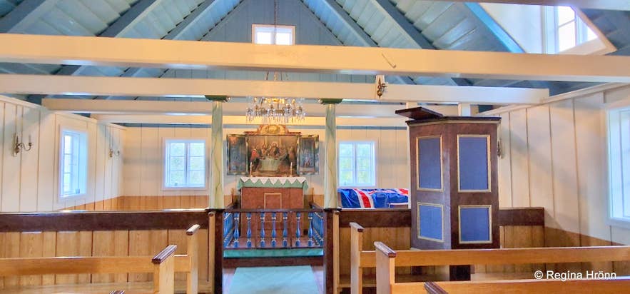 Eyjafjörður Fjord in North Iceland - Historical Churches