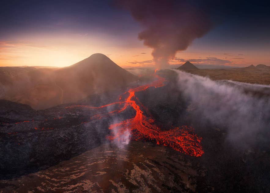 How Often Do Volcanoes Erupt in Iceland? 1,155 Years of Volcanic History