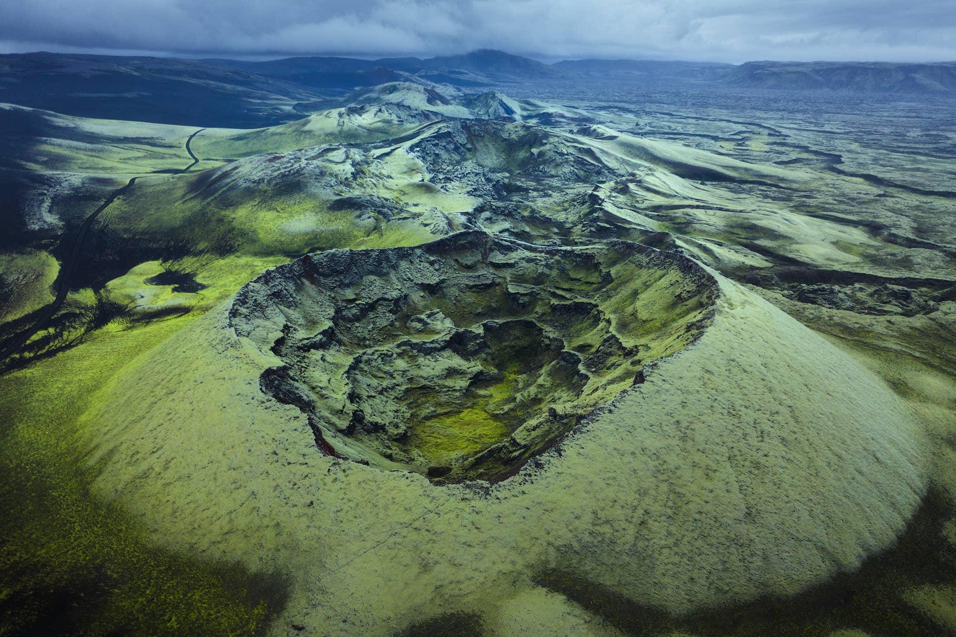 Les Hautes Terres couvrent la majorité de l'intérieur des terres islandaises et peuvent être décrites comme un désert volcanique.