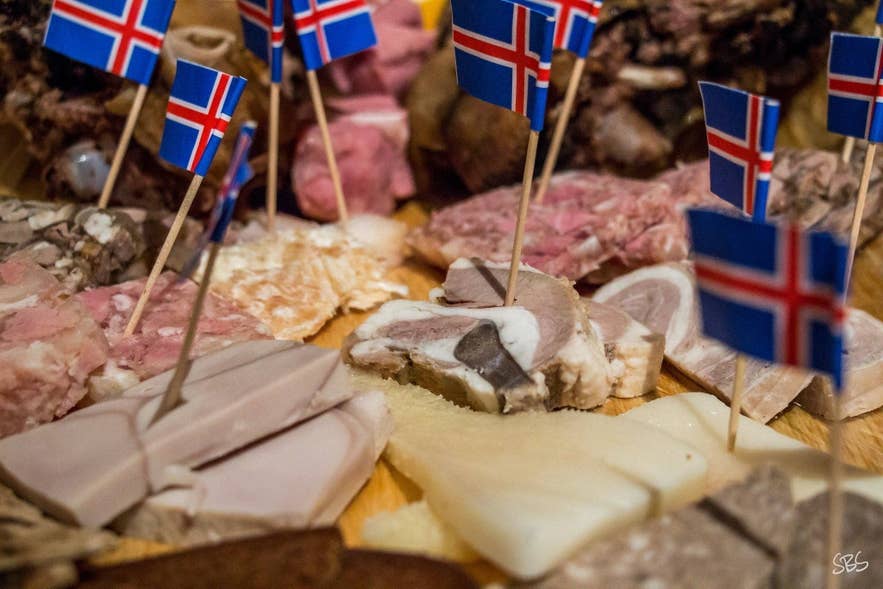 Celebrating Thorrablot during January in Iceland