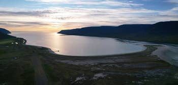Holtsfjara Beach