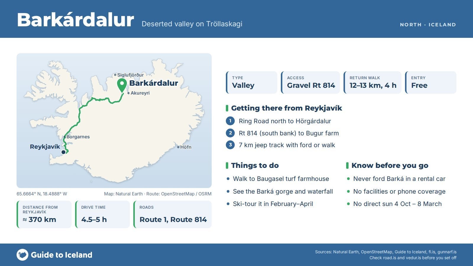 Barkardalur Valley