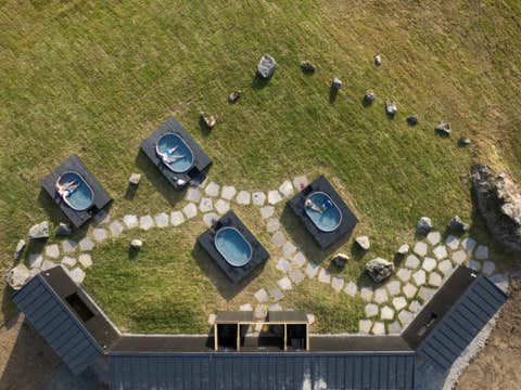 Admission to the Hoffell Baths Geothermal Hot Tubs Near Hofn in Southeast Iceland