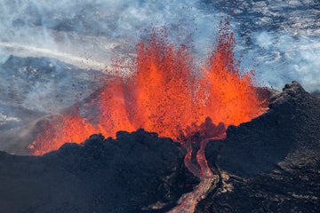 15张摄影作品带你了解冰岛Holuhraun火山