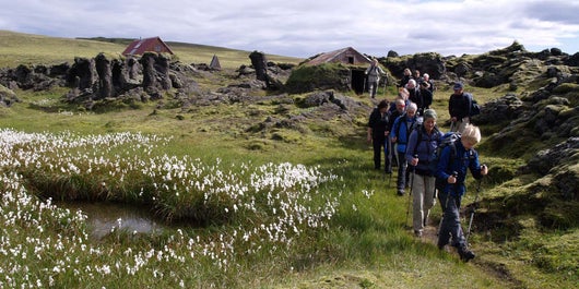 On day two, immerse yourself in the calm and quiet surroundings of Skaelingar.