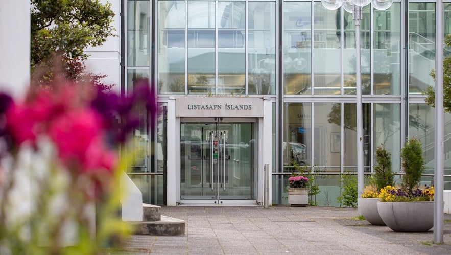 The building of the National Gallery of Iceland is a mix of styles