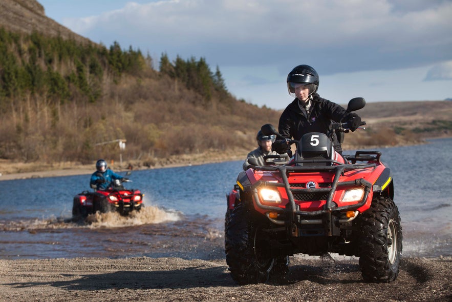 ATV riding in Reykjavík, Iceland