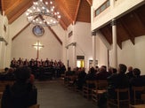 Gospel Choir from Lindakirkja visiting Reykholt 19.10.14