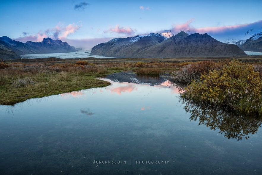 Skaftafell National Park in Iceland