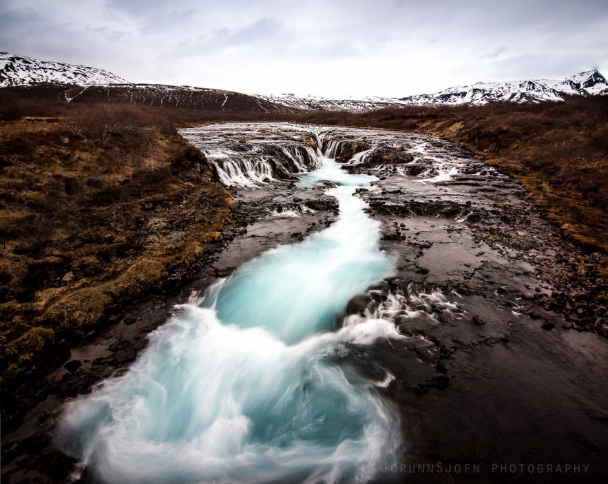 Bruarfoss waterfall