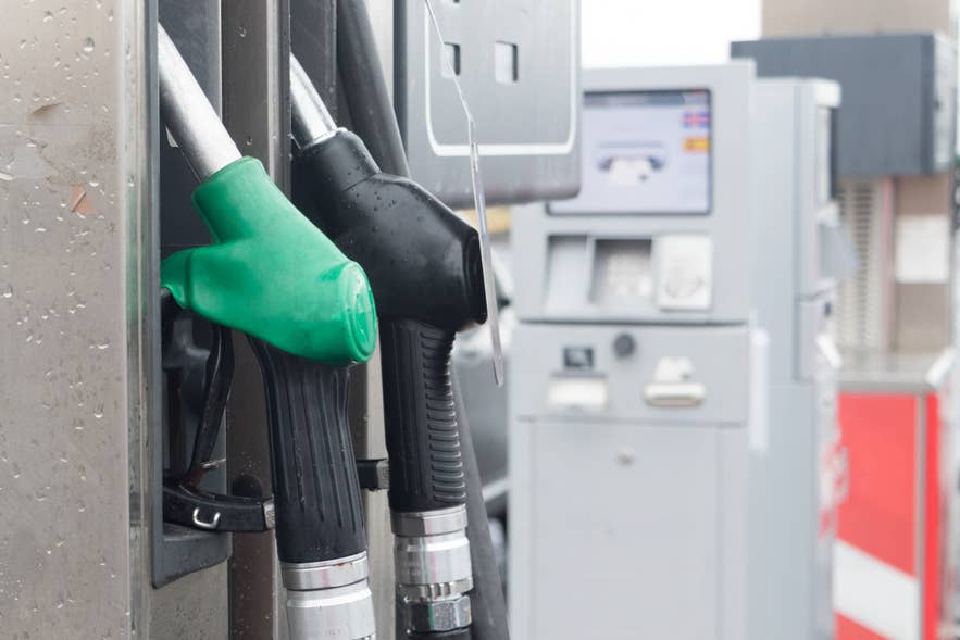 アイスランドでは給油のタイミングを逃さないように