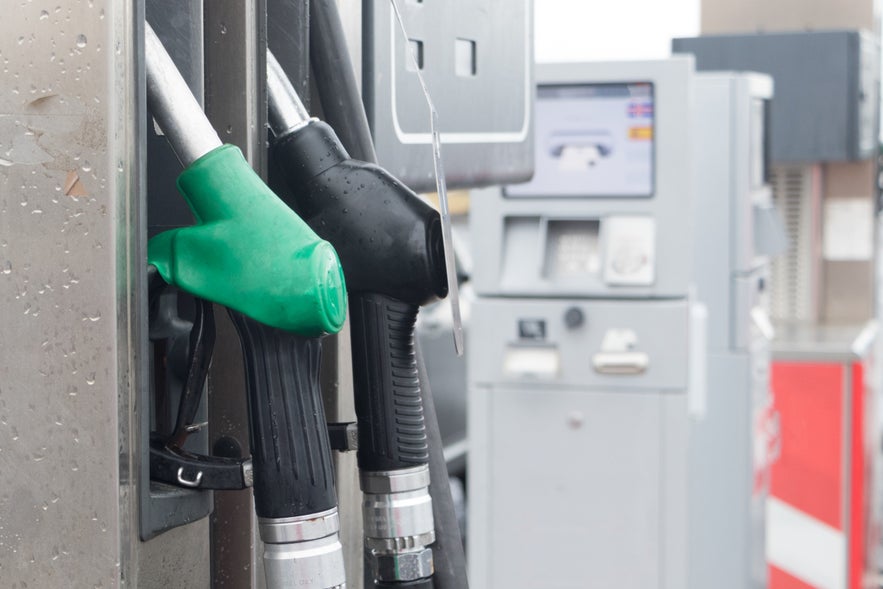 Fill up your rental car when you get the chance in Iceland