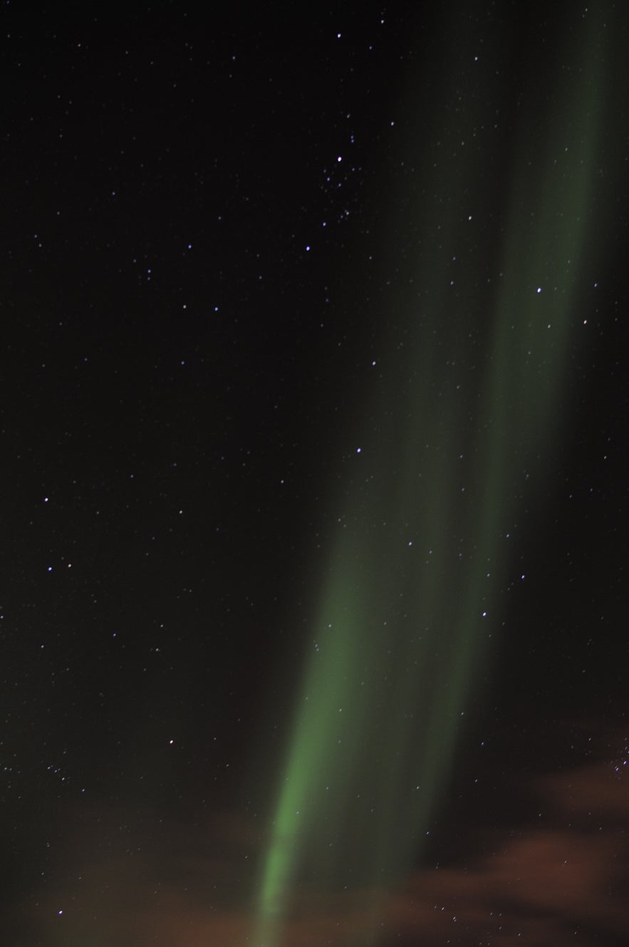 Aurora Flickering over Ersfjordboten