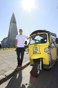 Private 1-Hour Tuk-Tuk Tour in Central Reykjavik