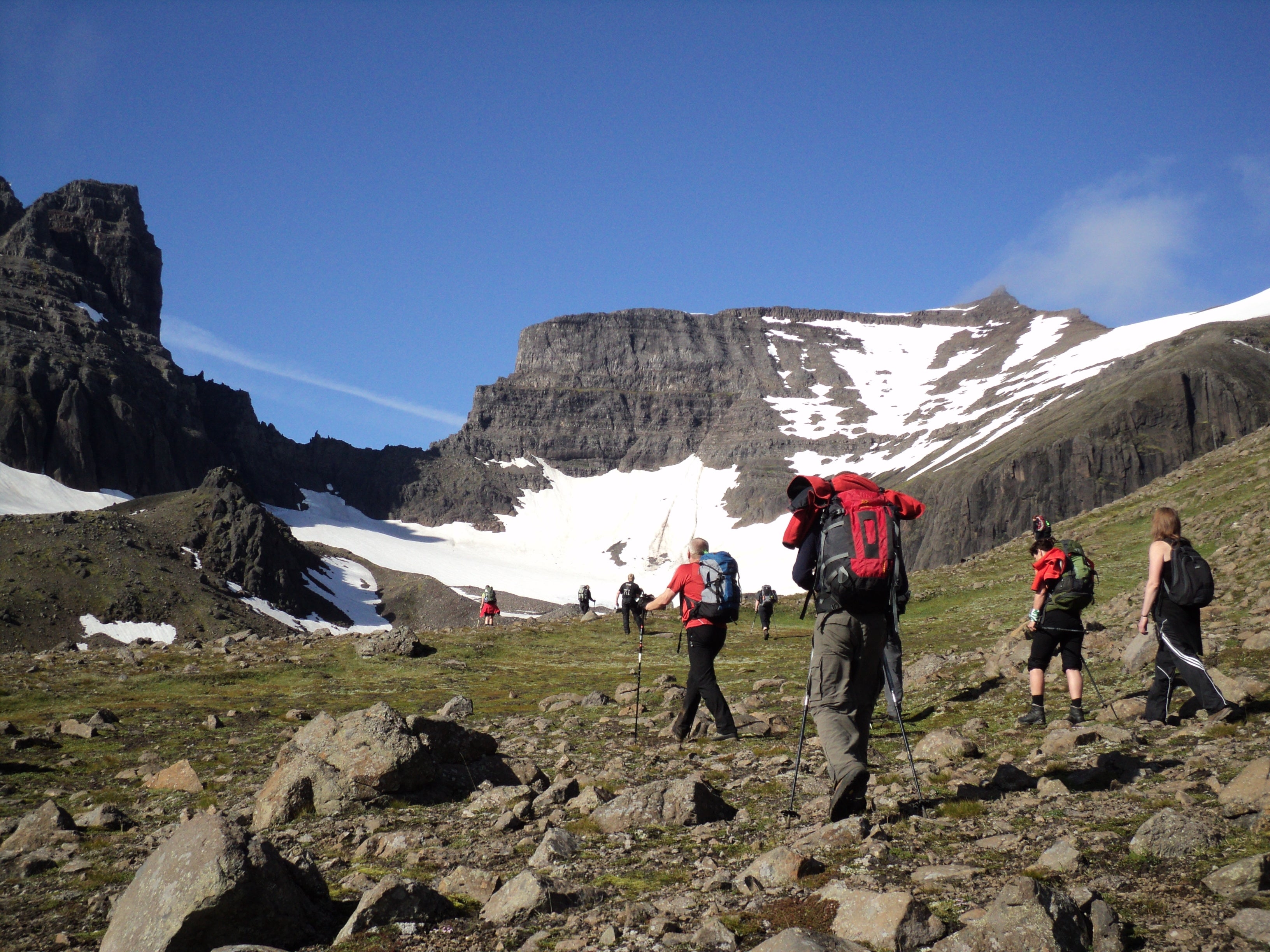 Scenic Hiking Tour of Mount Dyrfjoll with Transfer from Egilsstadir