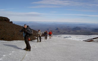 Challenging 3 Day Glacier Hiking Tour of Kverkfjoll in North Iceland