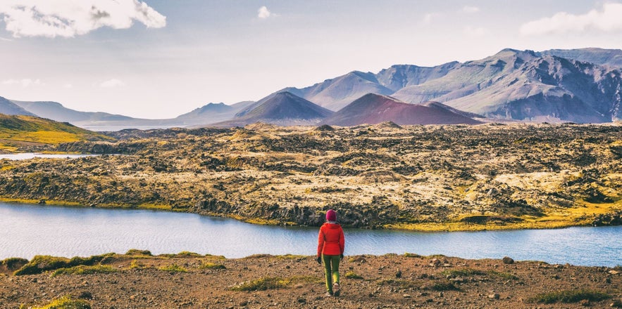 The Icelandic nature is rugged and otherworldly