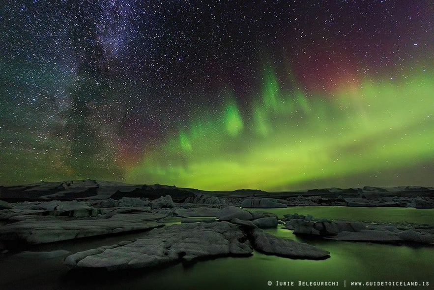 Northern lights in Iceland