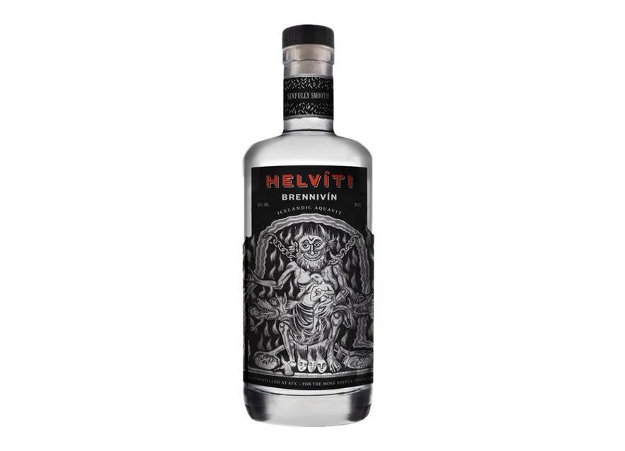 Helviti brennivin has a devilish aura.