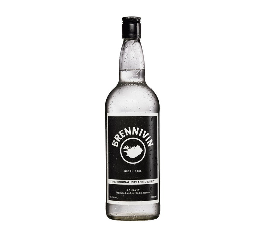 The classic brennivin clad in the signature black label.