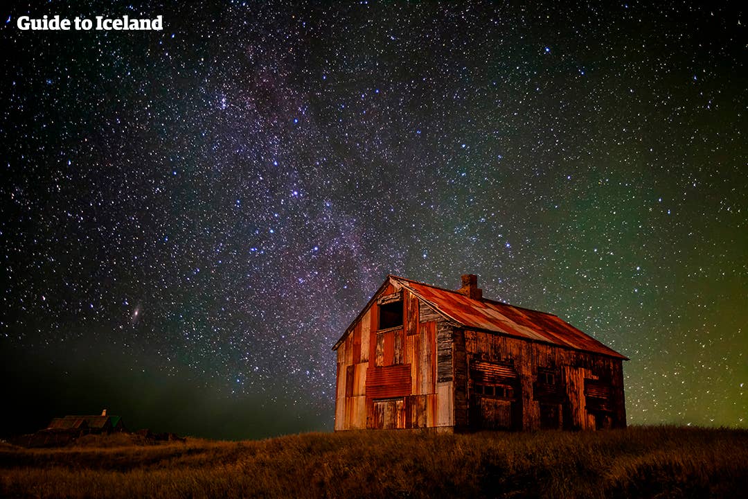 The outskirts of Reykjavík are perfect for stargazing