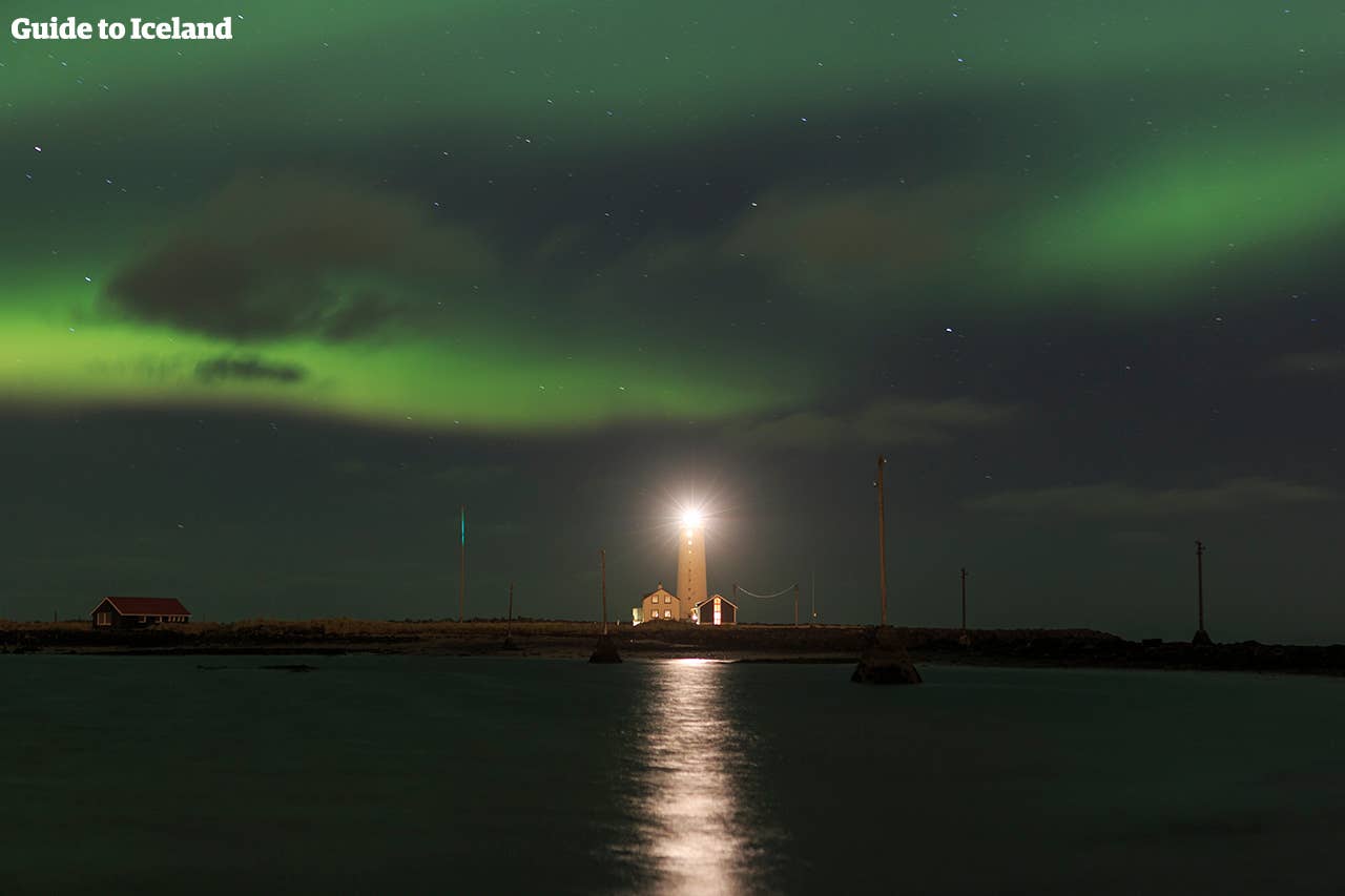 You can see the northern lights from Reykjavík city