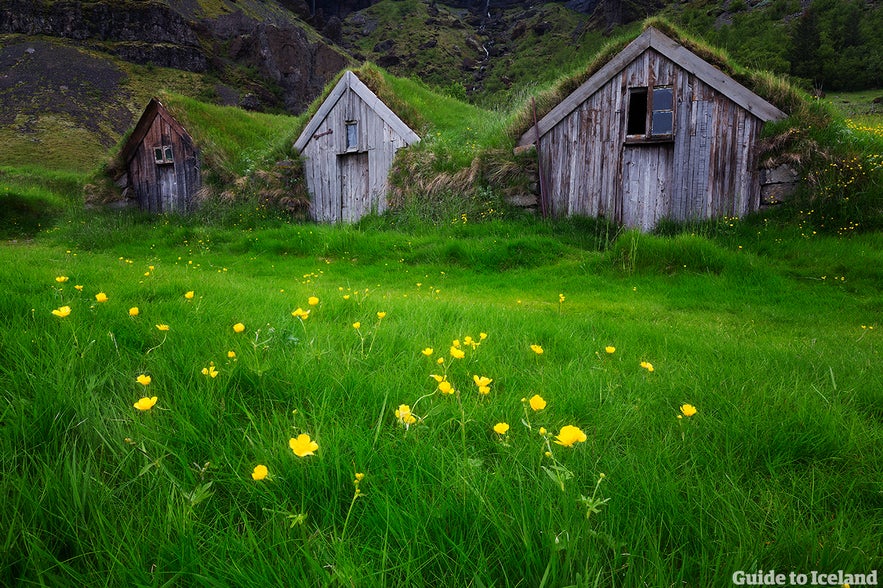 You can travel on a budget in Iceland, without needing to have to stay in one of these turfhouses!