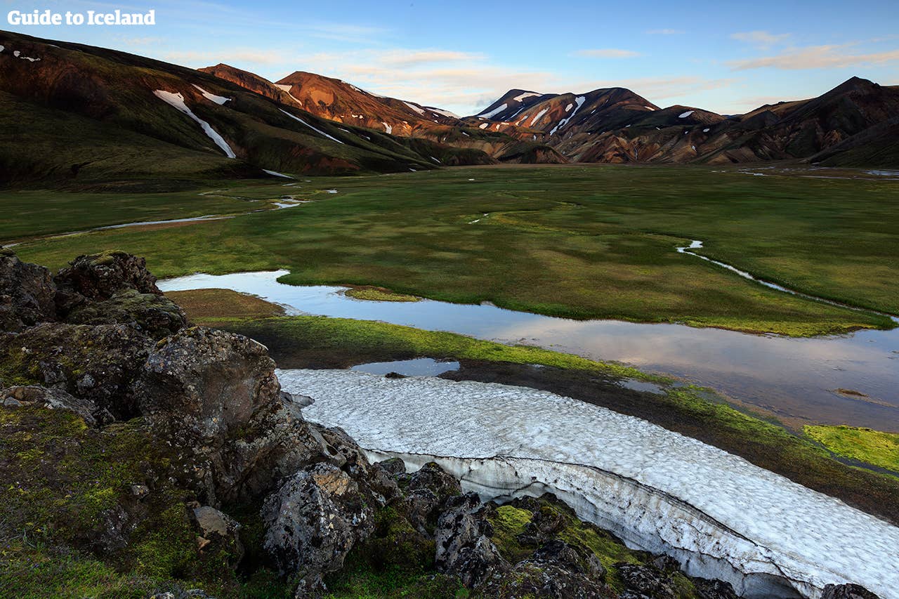 Landmannalaugar è accessibile solamente durante il periodo estivo