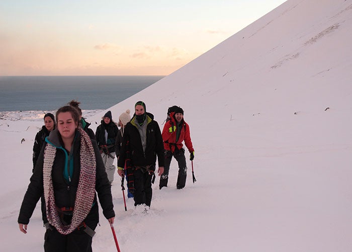 A mini expedition on Snæfellsjökull Glacier