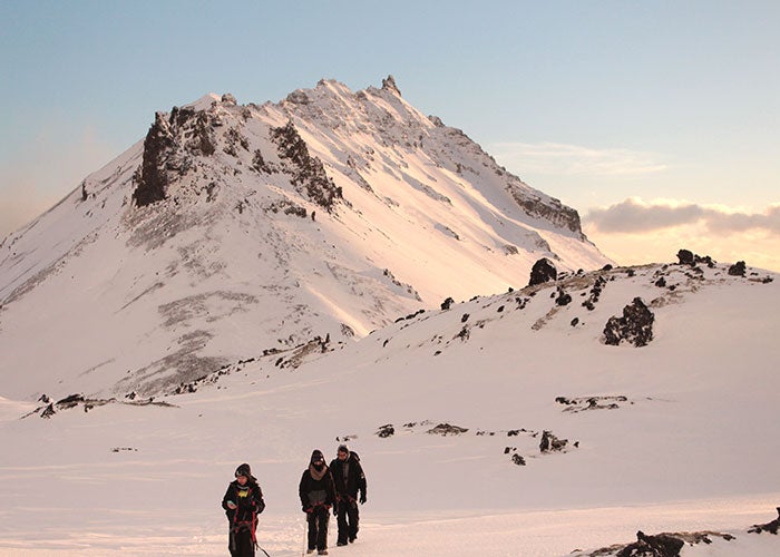 La mini expedición al glaciar de Snæfellsjökull 