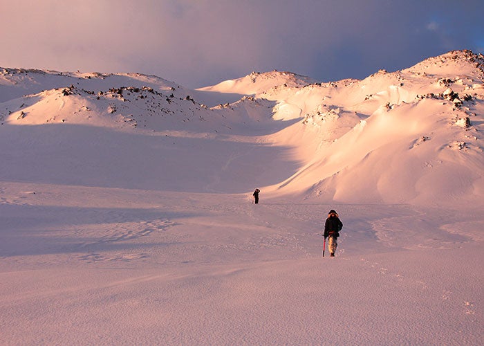 La mini expedición al glaciar de Snæfellsjökull 