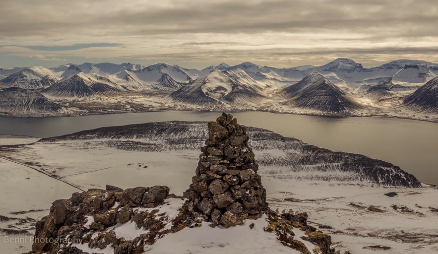 The Westfjords mountains