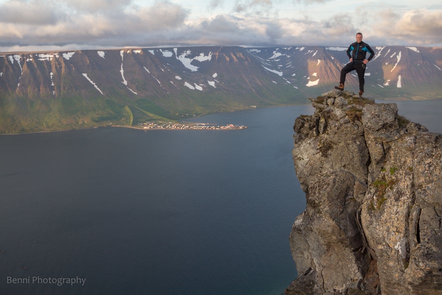 The Westfjords mountains