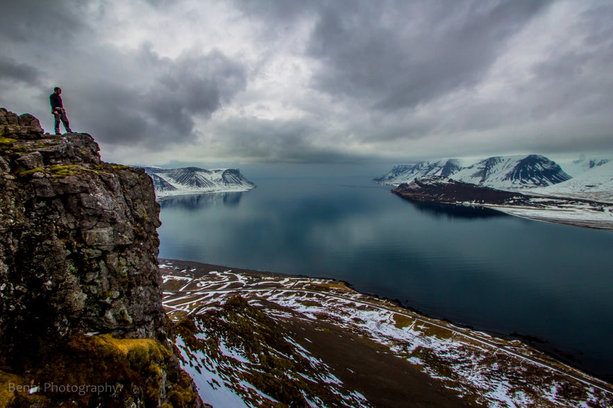 The Westfjords mountains