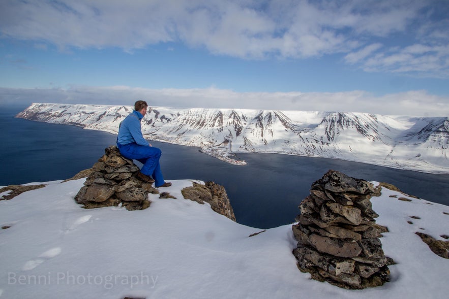 The Westfjords mountains