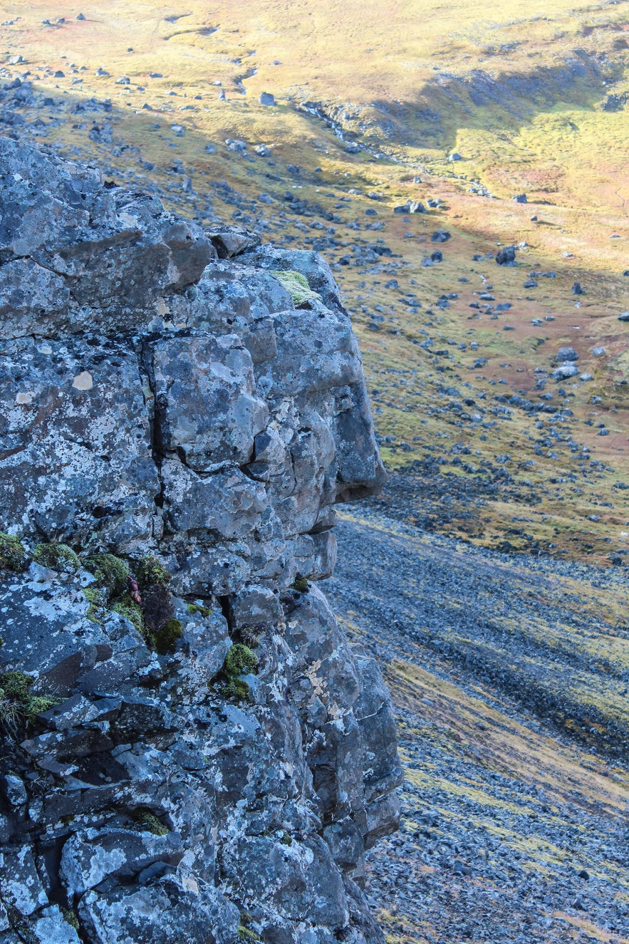 The Westfjords mountains